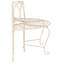 Abia Wrought Iron Outdoor Tree Bench-1349465081