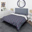 Ensemble de housse de couette abstrait fleur abstraite Mid-Century-40702572