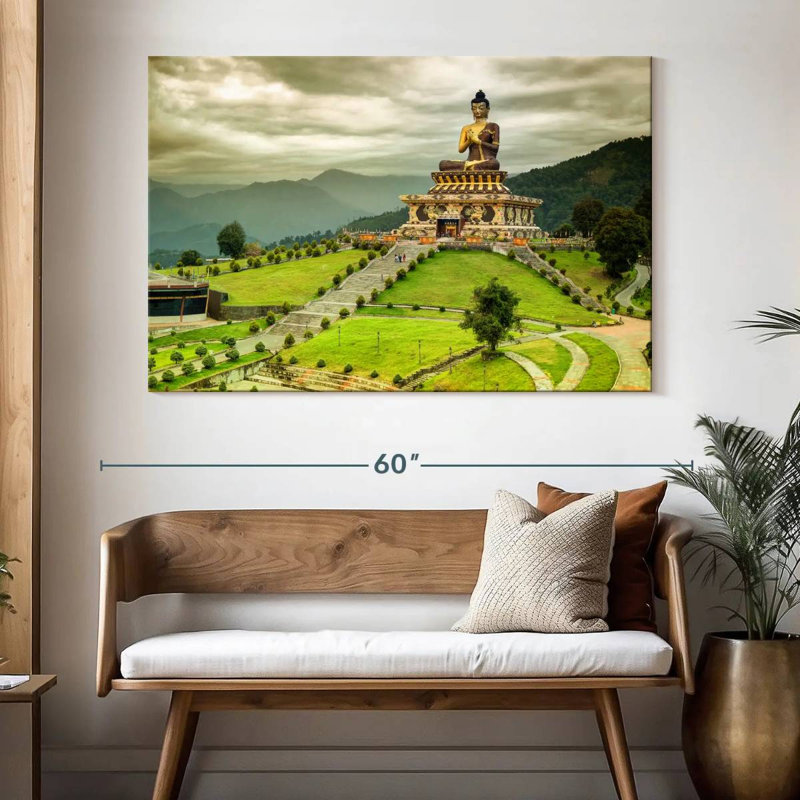 Adella Rabangla India Buddha, 34" H x 51" W