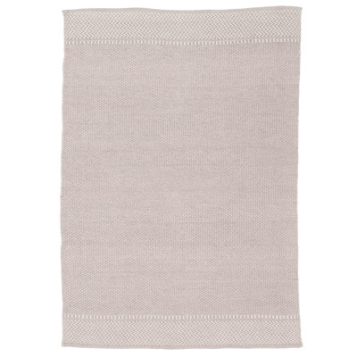 Rechteckig Chevron Hand Woven Area Rug