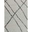 Nomad Hand-Knotted Wool Geometric Area Rug in Black/Gray-57394860-124928835