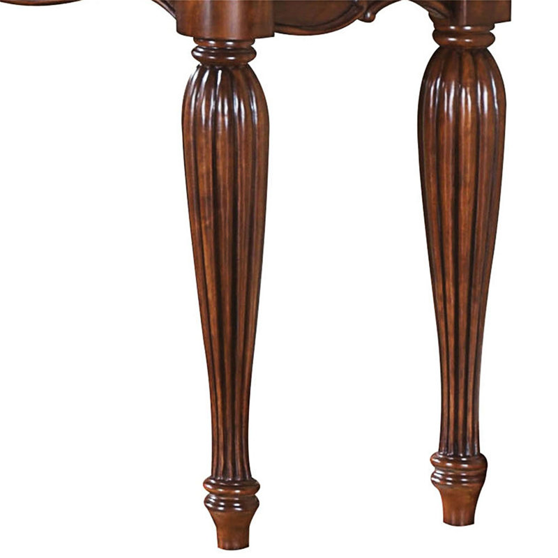 Sofa Table With Turned Fluted Legs