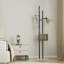 Beladora Steel Freestanding 8 - Hook Coat Rack with Elegant Marble Base Easy Assembly-101587328