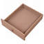 Table de rempotage de jardin de 167 cm de haut avec tablette, 6 tiroirs, armoires de rangement et crochets, marron-2089916101