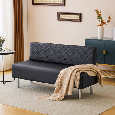 58.6" Argyle Waiting Room Bench Seating Office Benches