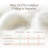100% Organic Cotton Sheets Cal King Size - GOTS Certified Organic Bed Sheets with Deep Pocket 500 Thread Count and Cozy Sateen Weave Gets Softer with Each Wash - Luxury 4 Piece Set (White, Cal King)-828528061-828529668