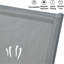 Chaise de patio d'extérieur en polypropylène aluminium avec dossier réglable, chaise longue pour la plage, la cour et le balcon (2 chaises longues)