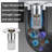 2Pcs Sink Filter And Hair Catcher Universal Pop Up Drain Stopper Stainless Steel Anti-Clog Filter for Bathroom Kitchen