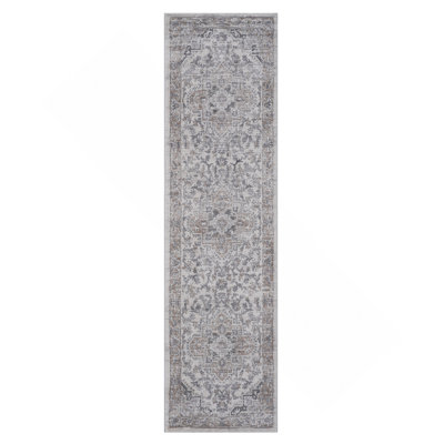 Collection Ivory/Beige/Oriental Non-Shedding Living Room Bedroom Dining Home Office Stylish And Stain Resistant Area Rug