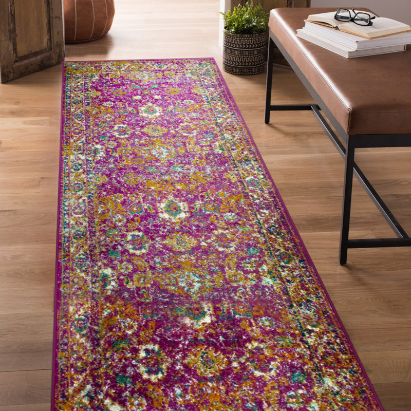 Jaimez Oriental Indoor Rug, Runner 2'2" x 10'