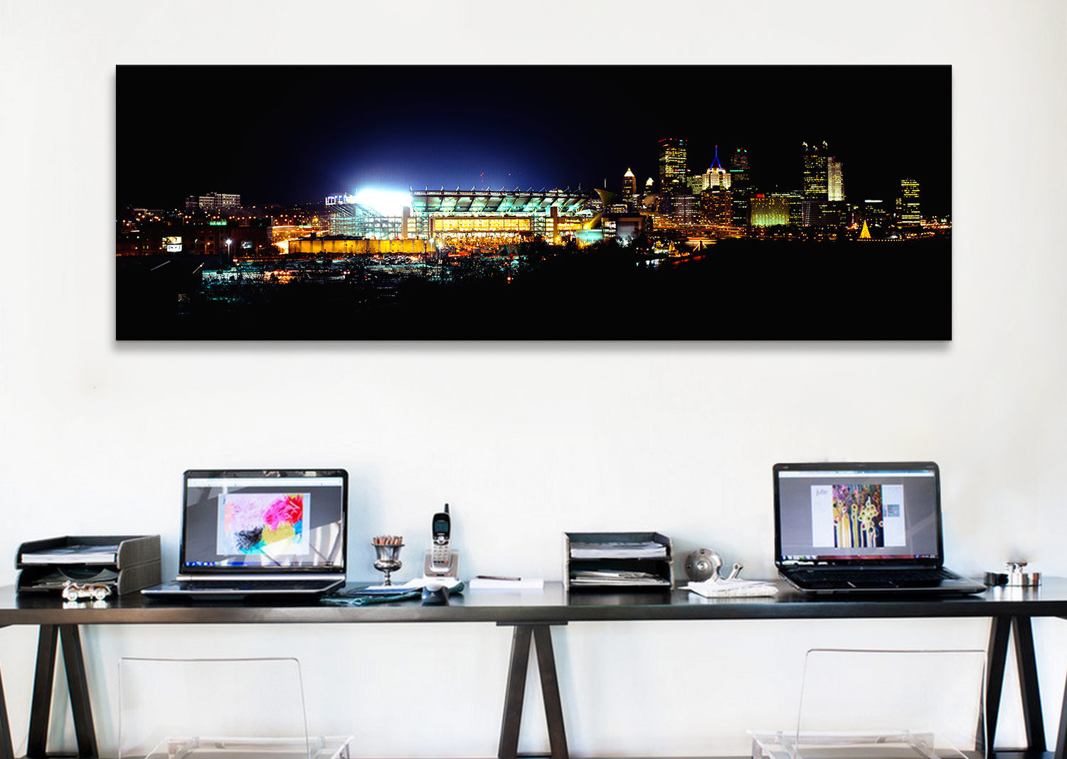Ebern Designs Panoramic Three Rivers Stadium, Pittsburgh, Pennsylvania ...