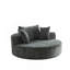 Canapé-lit simple en mousse 55 po Chenille-105528320
