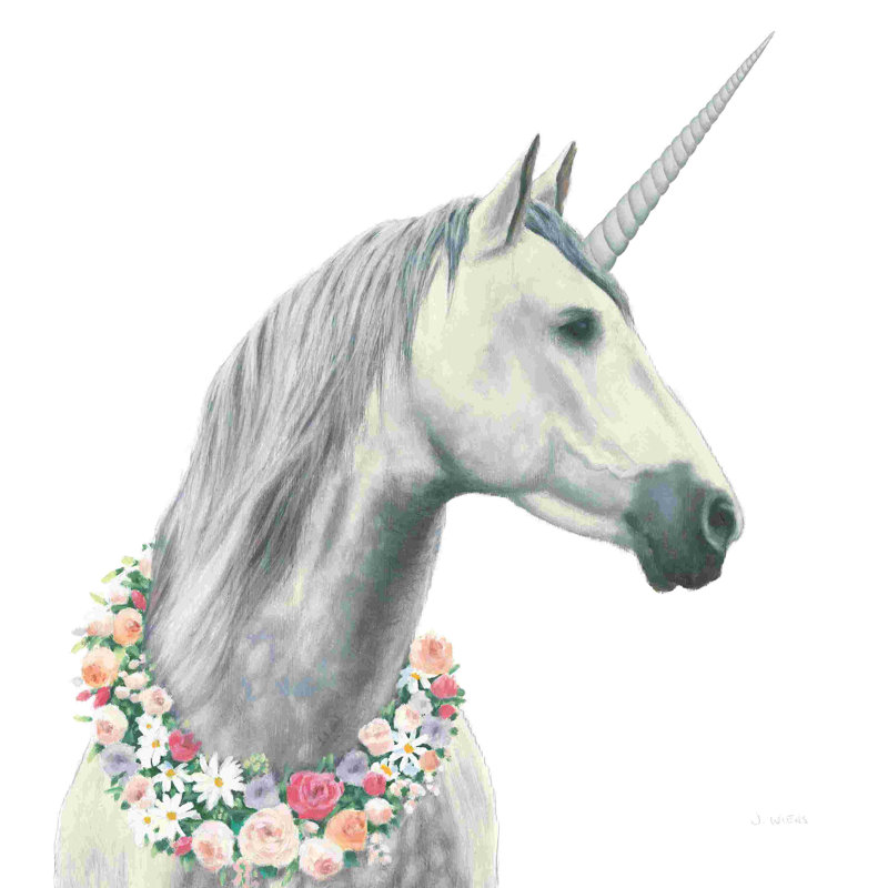 Spirit Spirit Unicorn I Square, H 12 po x l 12 po