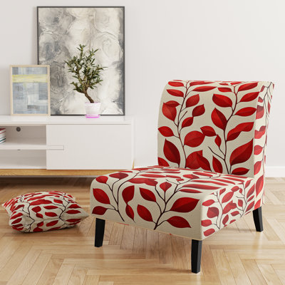Fauteuil de chambre Abstract Botanicals