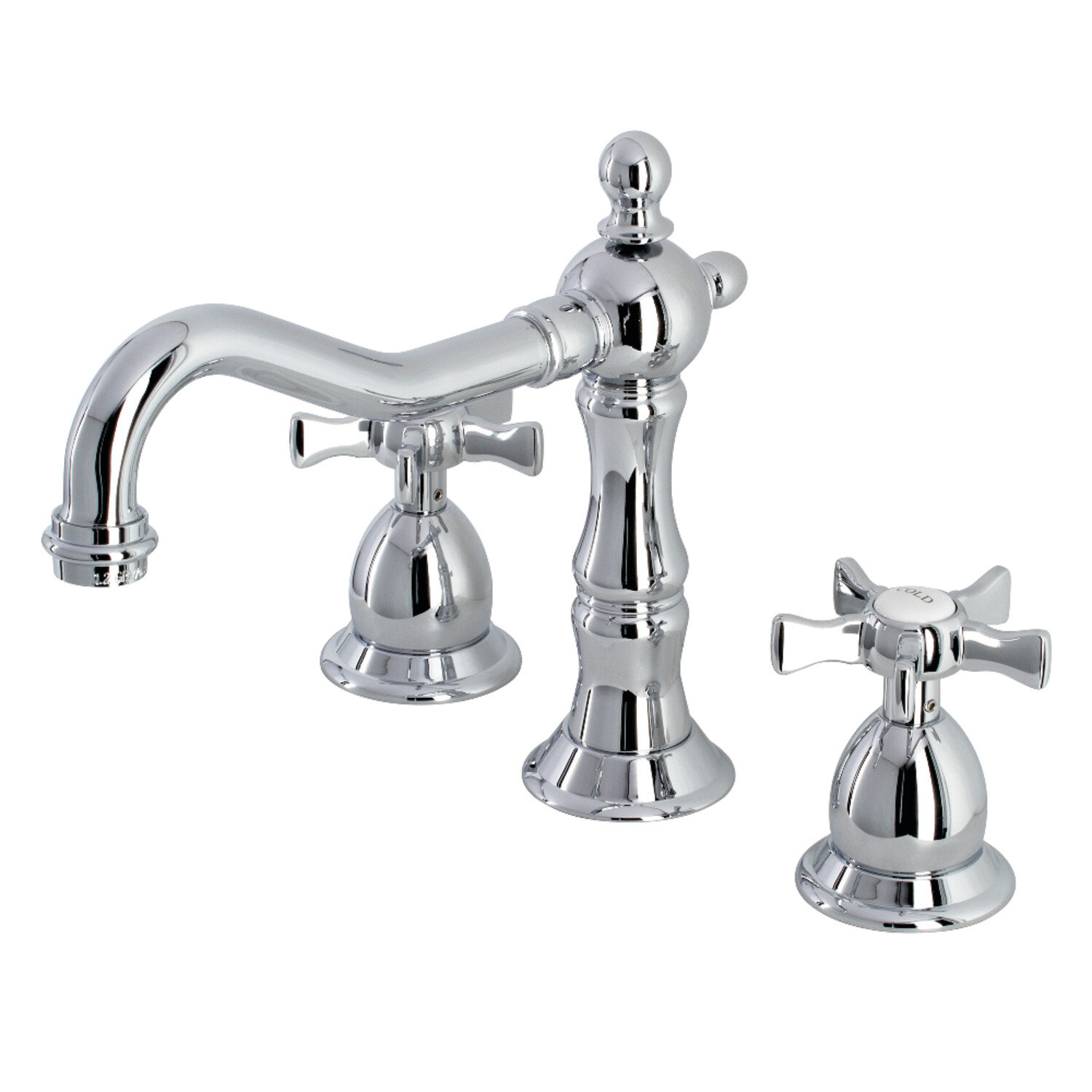 Kingston Brass Hamilton Widespread Bathroom Faucet with Drain Assembly ...