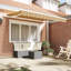 17 Stories Polyester Cover Retractable Patio Awning-1080963621-1080963668