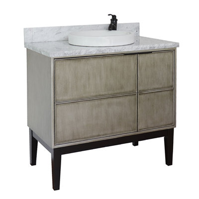 Ensemble de meuble-lavabo simple 37 po