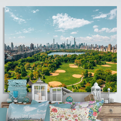 " Futuristic Golf In Central Park "