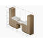 Ensemble de meuble-lavabo double 120 po Disar-117788016