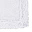 Ensemble de tapis pour salle de bain 100% coton 1775 g / m² 3 pièces Courson, certifié OEKO-TEX®, envers en latex antidérapant, motif de volants touffetés moelleux, super absorbant, tapis de salle de bain lavables à la machine, blanc-145826249-166078134