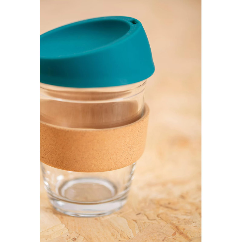 Symple Stuff Burnsville Travel Mug, Dark Green