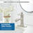 Single-Hole Single-handle Bathroom Faucet with Drain Assembly-65622595