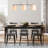 3 - Light Black Kitchen Island Pendant