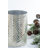 Etched Glass Cylinder Candle Votive - Cream-438934231