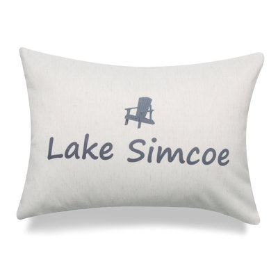 Lakes Throw Pillow