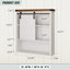 Armoire de salle de bain Nikema-1163450898