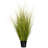 36" Artificial Potted Green/Brown Switchgrass
