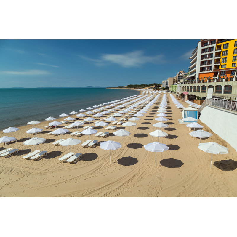Beach Of Nessebar - Wrapped Canvas Print, 30cm H x 46cm W x 3.8cm D