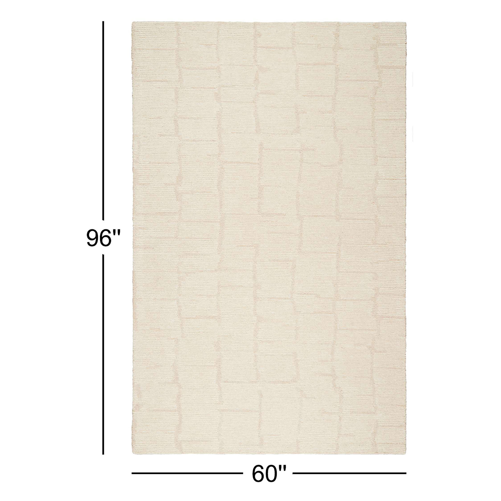 Noella Hand-Tufted Geometric Rug, Rectangle 5' x 8'