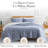 Vilano Choice Reversible Oversized Duvet Cover Set with matching shams-274959459-274959461