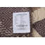 Tapis beige / brun en laine noué à la main de conception unique 5 pi 8 po x 7 pi 8 po