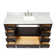 Grevera 61'' Single Bathroom Vanity with Carrara Marble Top