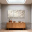 Plantes et fleurs, fleurs de magnolia sur fond doux, ensemble de 3 impressions sur toile-2088914080