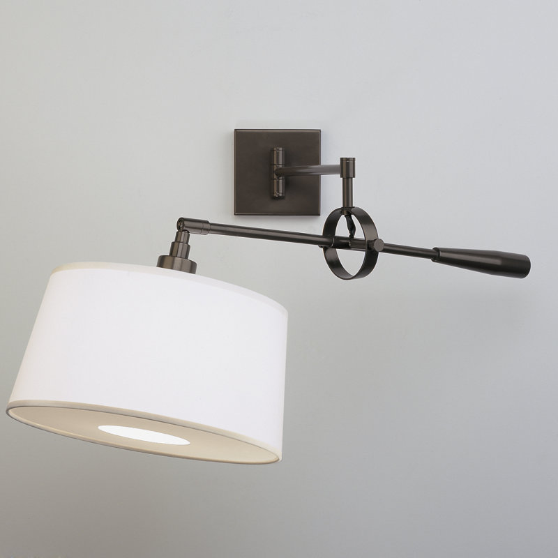 Real Simple 1 - Light Swing Arm, Dark Bronze Powder Coat