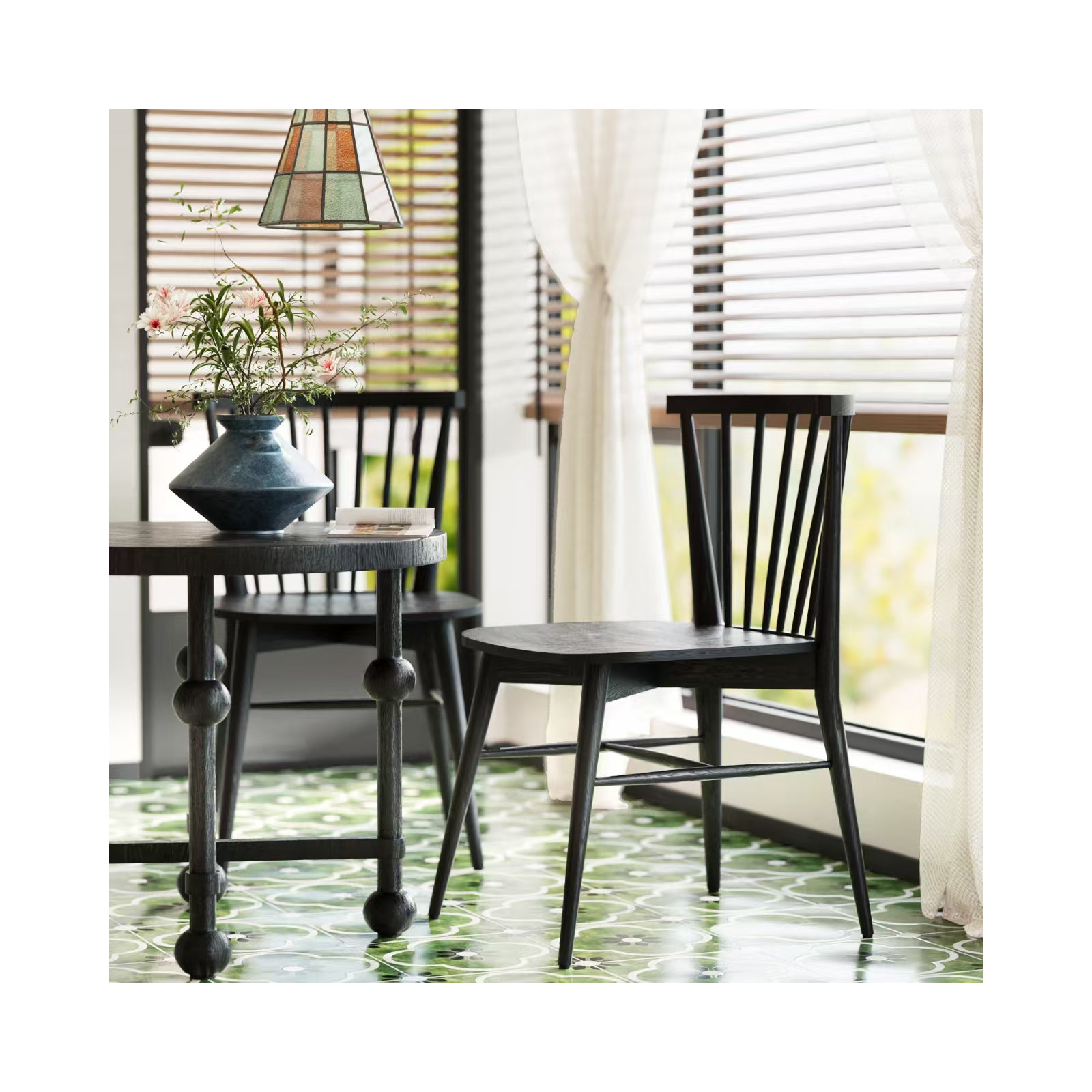Arka Side Chair (Set Of 2), Black