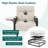 Whole Metal Frame Upholstered Accent Chair With Side Tray Table-589395964
