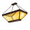Nuevo Mission 9 - Light Semi Flush Mount