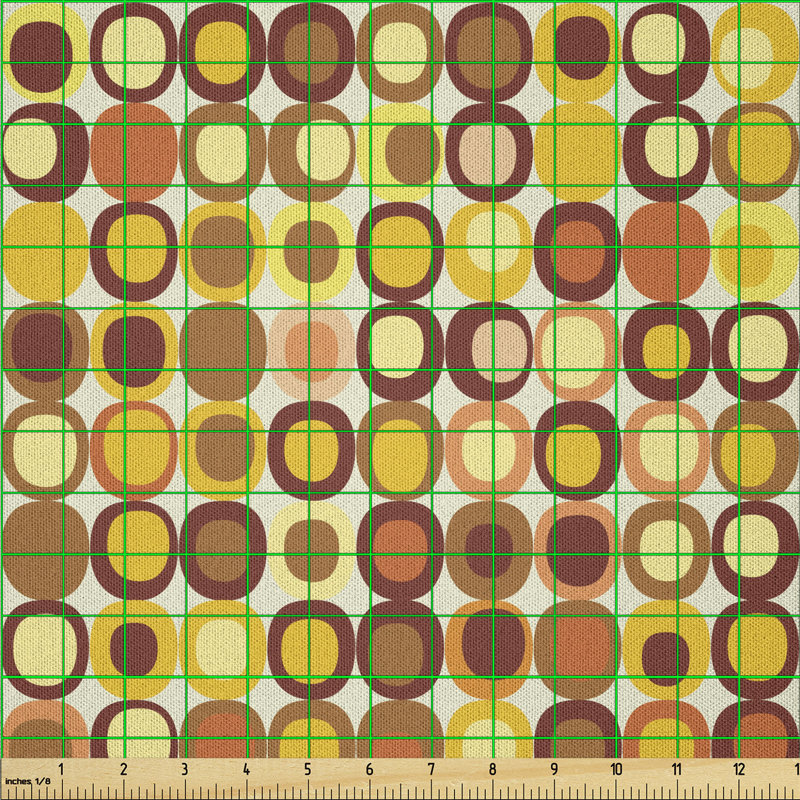Dashyra Round Edged Square Multi-purpose Fabric