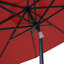  Parasol de patio rouge rubis 9 pi Linea-812132647