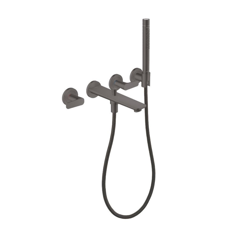 Citterio C Tub Filler with Diverter, Gray