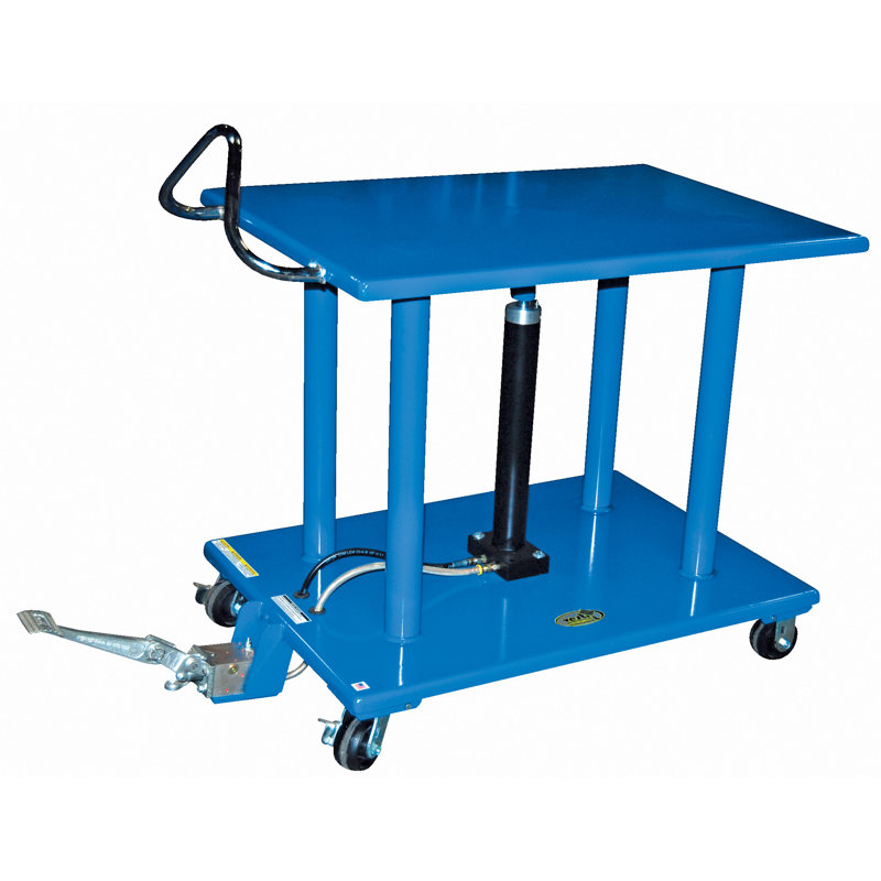 Utility Cart with Wheels, 41.07" H x 30" W x 52.69" D