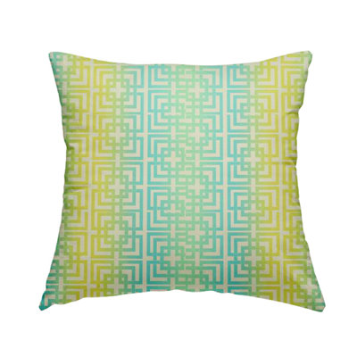 Melendez Geometric Rectangular Cushion