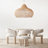 Kloe Rattan Pendant Light - Natural Dome 1-Light Polished Handwoven Dimmable Light Fixture For Kitchen Island, Kitchen, Dining Room, Living Room, Bedroom or Hallway in Modern, Farmhouse & Boho Style-1107311985