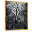 Arbre gothique gris la nuit II - arbre, art mural-1192764778-1159582098