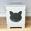 Meuble pour litière pour chat 39,4 po
