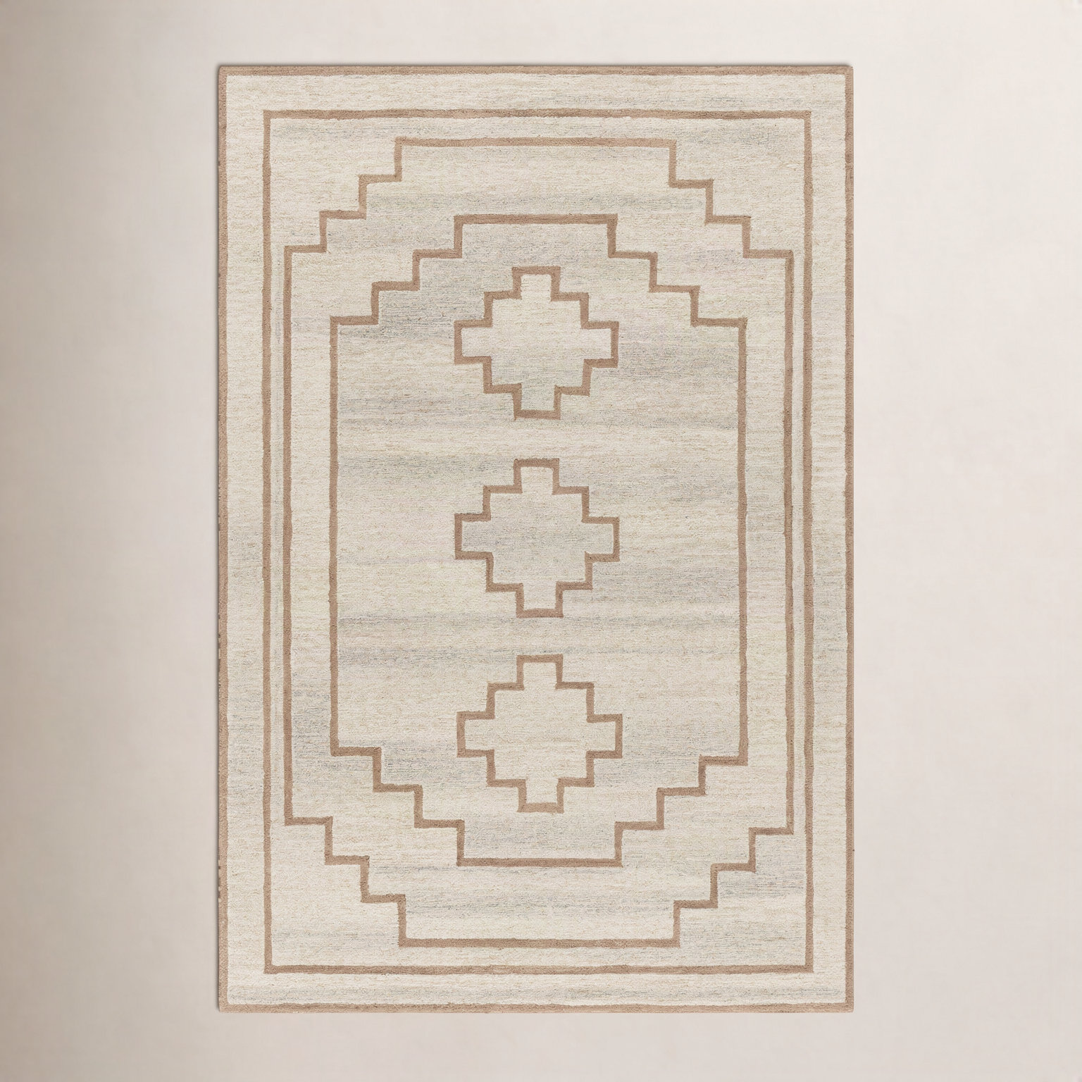 Urso Hand-Tufted Moroccan Rug, Rectangle 2' x 3'
